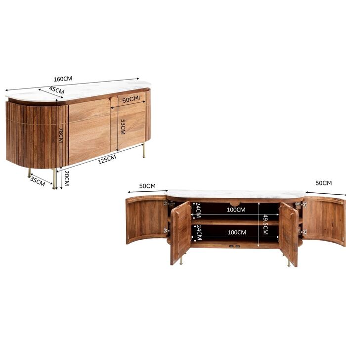 Sideboard Grace 160x78cm