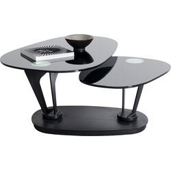 Coffee Table Franklin Black 150x58cm