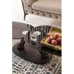 Coffee Table Franklin Black 150x58cm