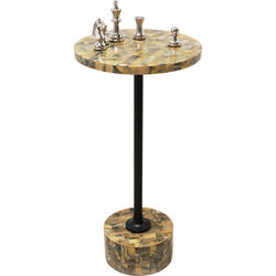 Side Table Domero Mosaic Grey Ø25cm