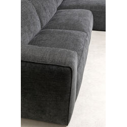 Ecksofa Henry Grau Rechts 335x170cm