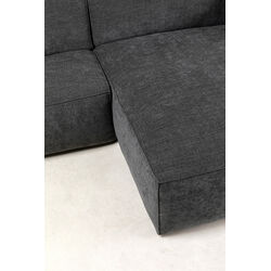 Ecksofa Henry Grau Rechts 335x170cm