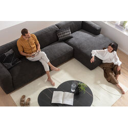 Ecksofa Henry Grau Rechts 335x170cm