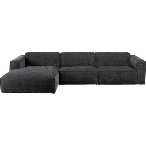 Canapé d angle Henry gris gauche 335x170cm