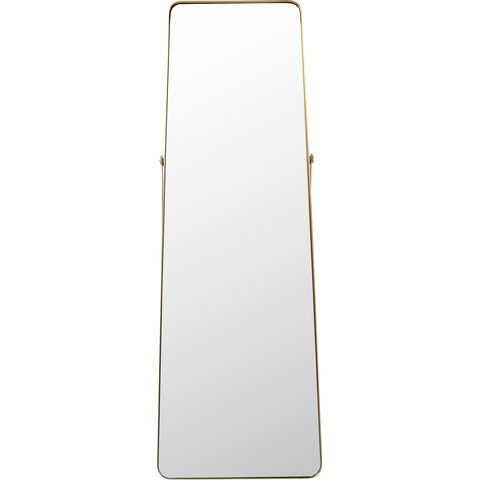 Floor Mirror Curve Arch Gold 55x160cm