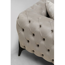 Sofa Bellissima 3-Seater Velvet Taupe 240cm