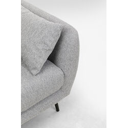 Sofa Amalfi 2-Sitzer Grau 219cm