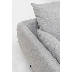 Sofa Amalfi 2-Sitzer Grau 219cm