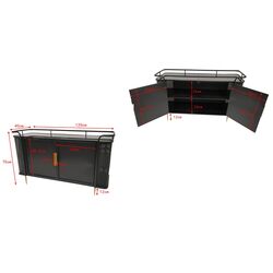 Sideboard Fence 120x70cm