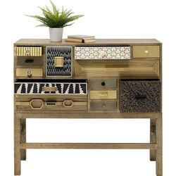 Highboard Chalet Gold 13 Drawers