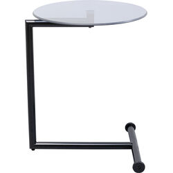 Mesa auxiliar Easy Living negro Ø46cm