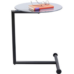 Mesa auxiliar Easy Living negro Ø46cm