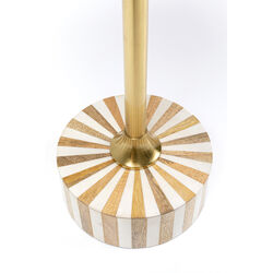 Side Table Domero Cirque Gold White Ø40cm