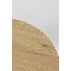 Tisch Schickeria Eiche Weiß Ø80cm