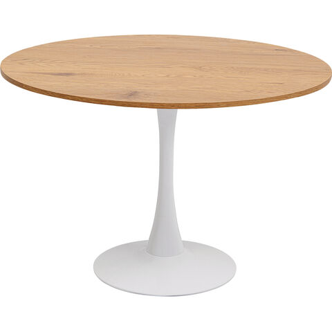 Table Schickeria Oak White Ø110cm