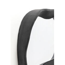 Wall Mirror Dynamic Black 40x34cm