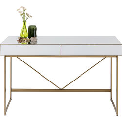 Schreibtisch Soran Gold 120x50cm