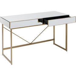 Bureau Soran doré 120x50cm