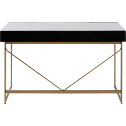 Schreibtisch Soran Gold 120x50cm