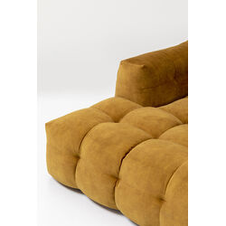 Corner Sofa Salamanca Gold Brown Left 320cm