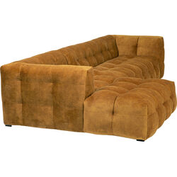 Ecksofa Salamanca Goldbraun Links 320cm