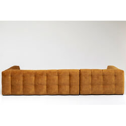 Ecksofa Salamanca Goldbraun Links 320cm