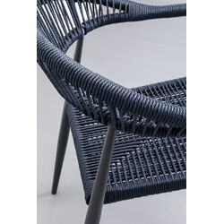 Silla Palma Azul Marino Outdoor