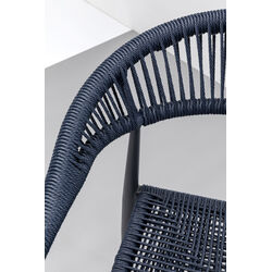 Silla Palma Azul Marino Outdoor