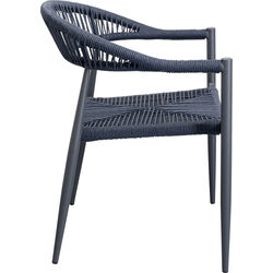 Silla Palma Azul Marino Outdoor