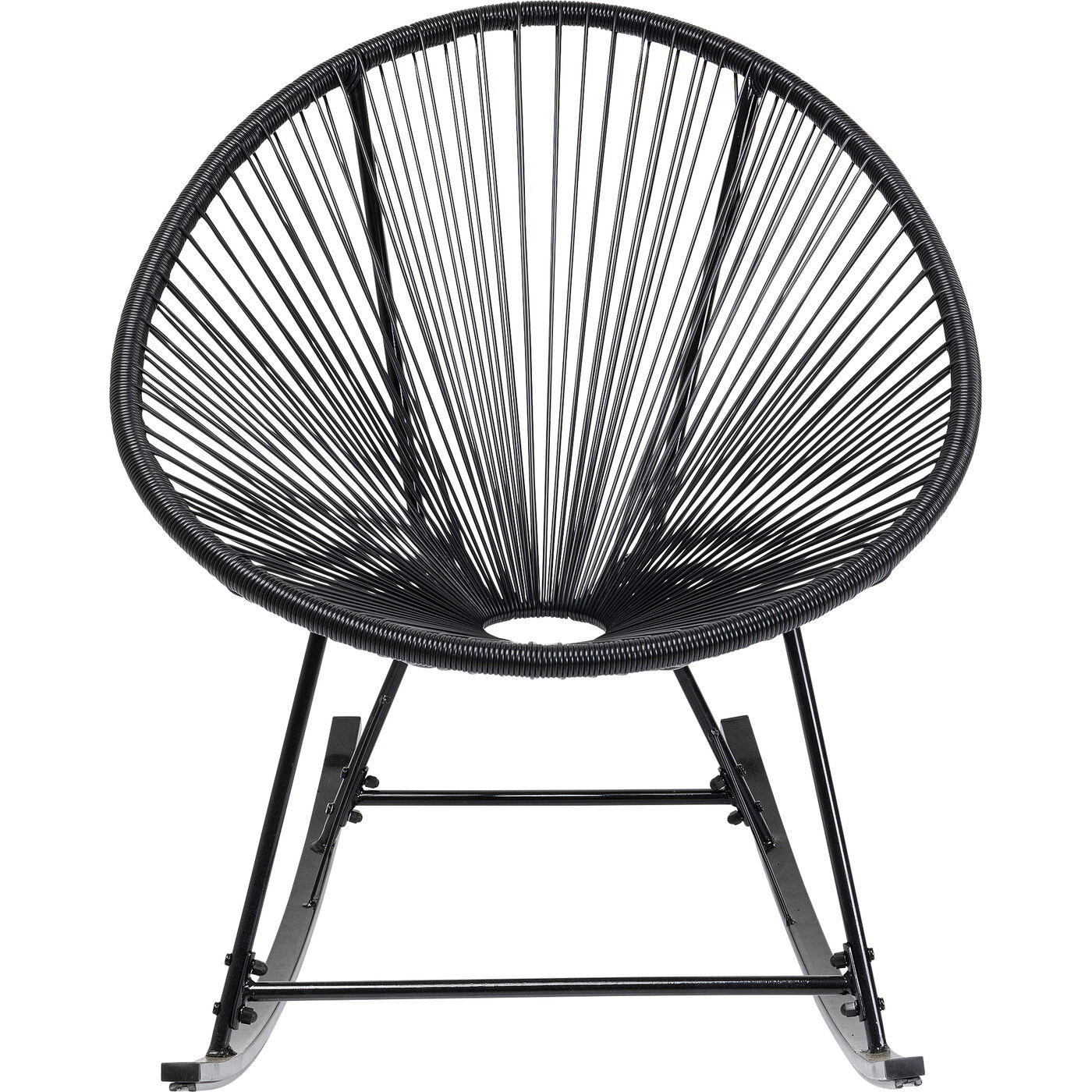 Rocking Chair Acapulco Black Outdoor - KARE USA