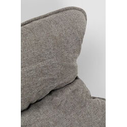 Sessel mit Hocker Snuggle Grau (2/tlg)