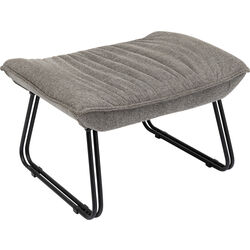 Armchair with Stool Snuggle Grey (2/part)