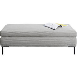 Sgabello Gianni Cord grigio