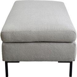 Sgabello Gianni Cord grigio