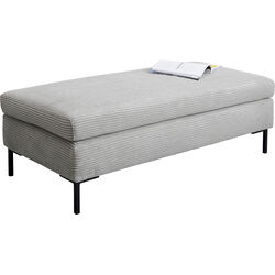 Sgabello Gianni Cord grigio