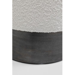 Stool Cherry Boucle Cream Smoke Ø35cm