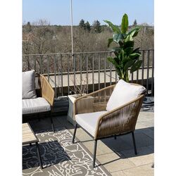 Set Elba Quattro naturale Outdoor (4-pz)