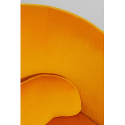 Fauteuil pivotant Orion jaune