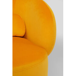 Fauteuil pivotant Orion jaune