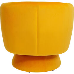 Fauteuil pivotant Orion jaune