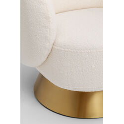 Swivel Armchair Orion White