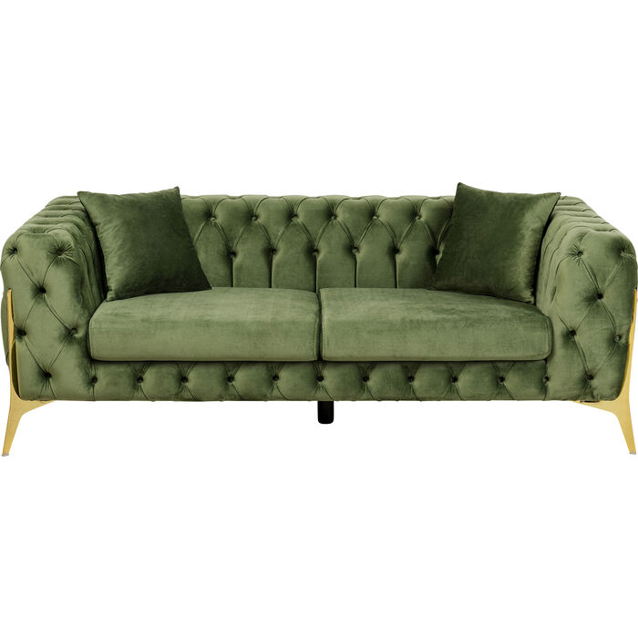 Sofa Bellissima 2-Sitzer Velvet Grün 200cm