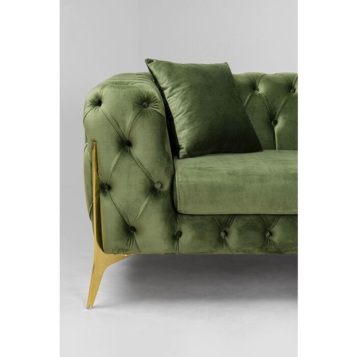 Sofa Bellissima 2-Seater Velvet Green 200cm