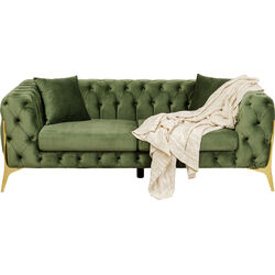 Sofa Bellissima 2-Sitzer Velvet Grün 200cm