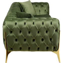 Sofa Bellissima 2-Seater Velvet Green 200cm