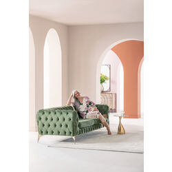 86930 - Sofa Bellissima 2-Sitzer Velvet Grün 200cm