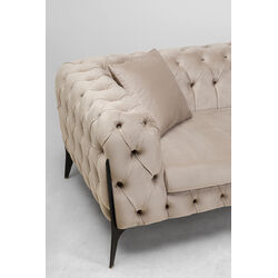 Sofa Bellissima 2-Seater Velvet Taupe 200cm