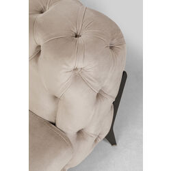 Sofa Bellissima 2-Seater Velvet Taupe 200cm