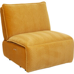 Fauteuil relax Victor jaune