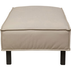 Hocker Victor Leder Grau